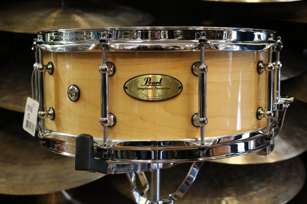 Pearl Symphonic Series Snare Drum - 5.5-inch x 14-Inch - Antique Sunburst
