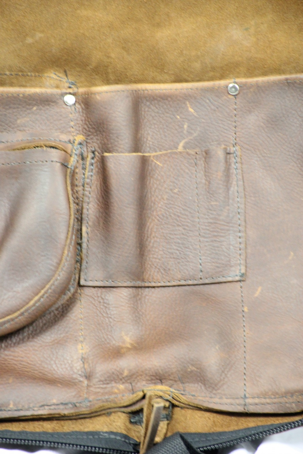 Woodshed Leatherworks Basic Brown Leather Stick Bag
