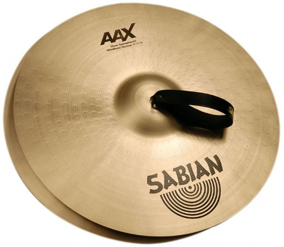 SABIAN 16" AAX New Symphonic Medium Heavy Pair Cymbal