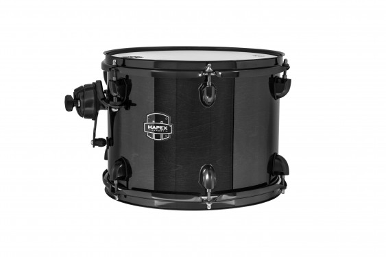 Mapex Armory 13"x 9" Floor Tom Transparent Black with Black Plated Hardware
