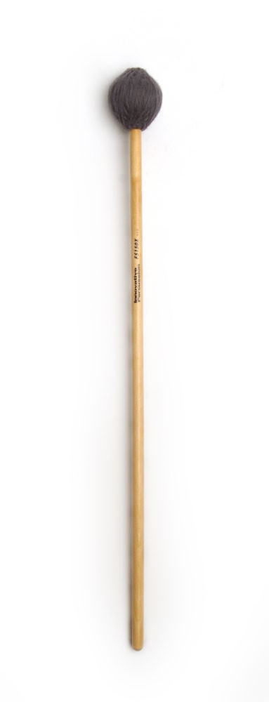 Innovative Percussion FS150X Field Series Soft-Heavy Marimba Mallets - Gray Yarn - Birch