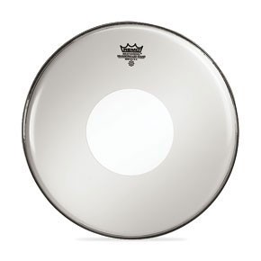 Remo 28" Smooth White Controlled Sound Bass Drumhead w/ White Dot On Top