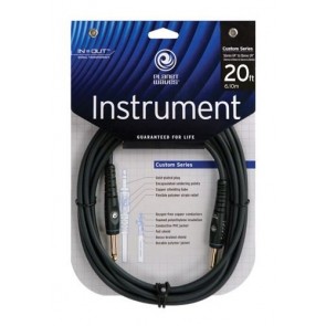 Planet Waves Custom Series Instrument Cable, 20 feet