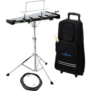 MAJESTIC BELLS & PRACTICE PAD KIT WITH TROLLEY