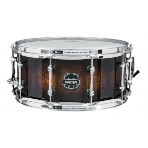 Mapex Armory 14"x6.5" The Exterminator Snare Drum Ebony Stain over Figured Wood