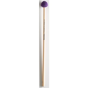 Innovative Percussion F6 Fundamental Series Hard Vibraphone Mallets - Purple Cord - Rattan