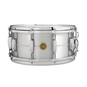 Gretsch 6.5x14 USA Solid Aluminum Snare Drum G4164SA