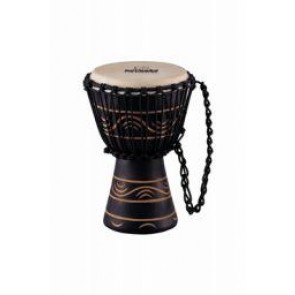 Meinl NINO African Style Rope Tuned Djembe 7" X Small Moon Rhythm Series