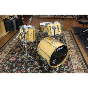 Used Sonor Force 3000 17x20BD, 10x12TT, 12x14FT, 6.5x14 SD, Hardware and Cases included