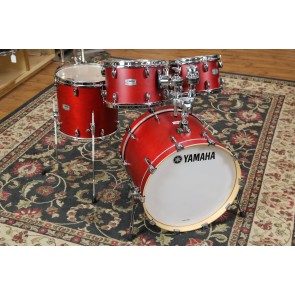 Yamaha Tour Custom Drum Set - 15x20, 7x10, 8x12,13x14 In Candy Apple Satin TMP0F4CAS