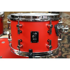 Sonor SQ1 Birch Drumset 12X8, 14X13, 20X16 in Hot Rod Red Finish