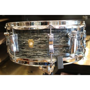 Ludwig 5.5x14 Jazz Festival Snare Drum, Legacy Mahogany Shell in Vintage Black Oyster