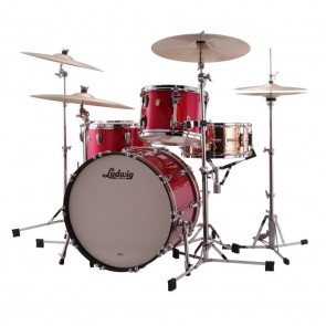 Ludwig Classic Maple Red Sparkle, Fab 4 Shell Pack