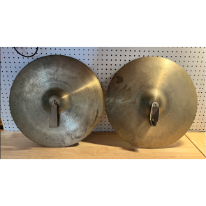 USED 20” Zildjian French Crash Cymbals PAIR - 70s Vintage