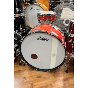 USED Ludwig MOD Orange Legacy Mahoghany Kit (12", 16", 26", 5"x14") - CALL FOR AVAILABILITY AND SHIPPING COSTS