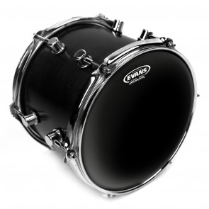 Evans 18" Black Chrome 2-Ply Drum Head